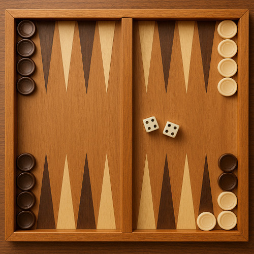 مهره تخته نرد پلاستیکی